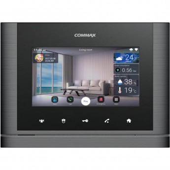 Абонентский монитор COMMAX CDV-70M Grey Black Smog Абонентский монитор COMMAX CDV-70M Grey Black Smog